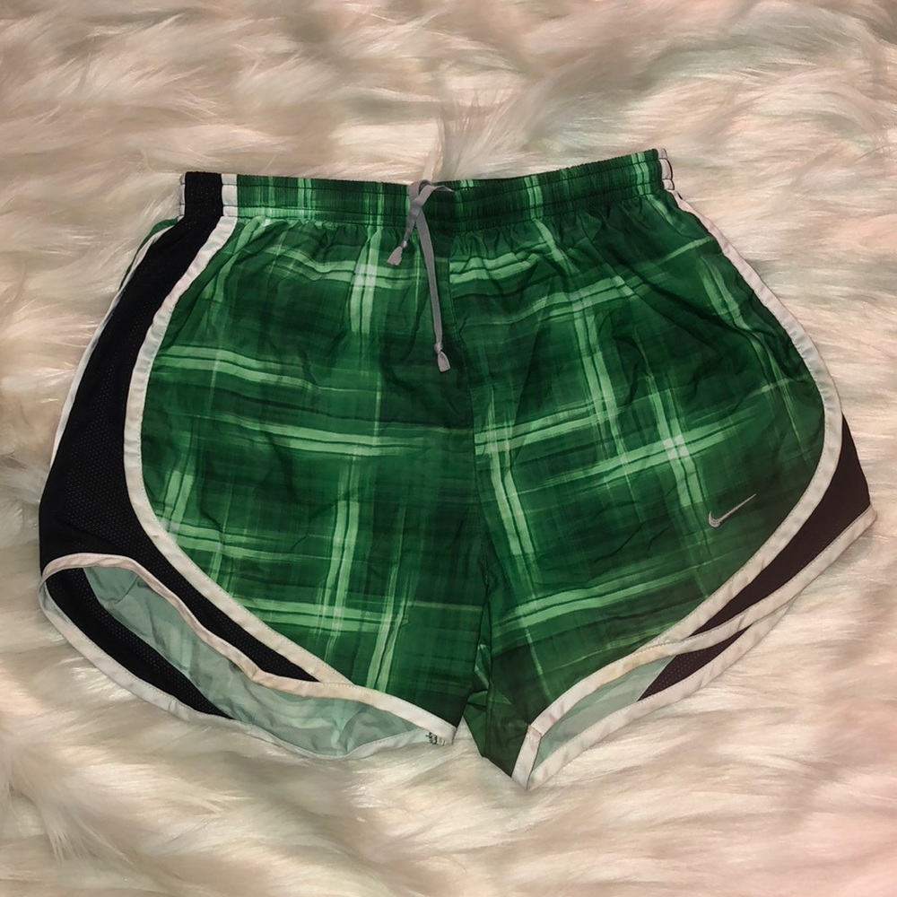 Green Nike Dri-Fit Shorts, Extra Small